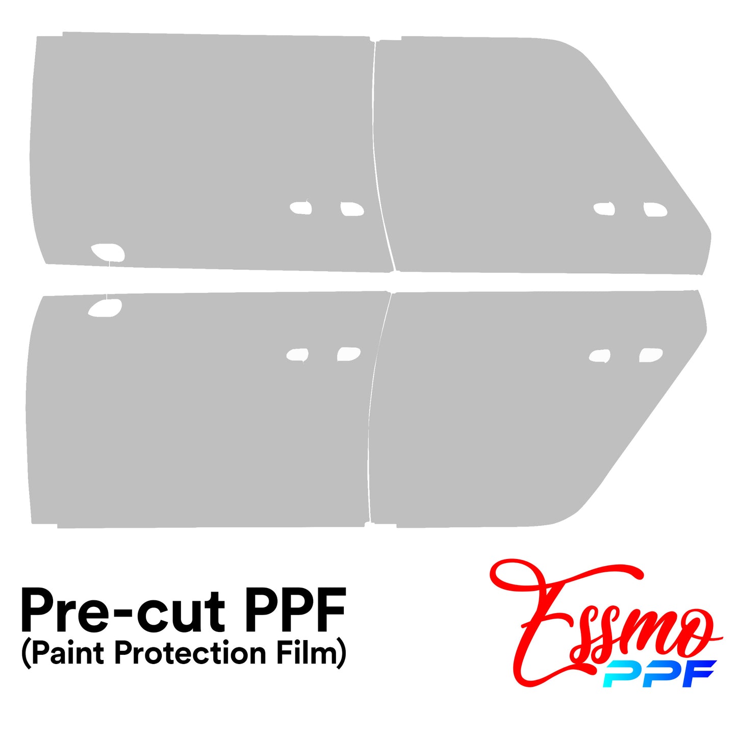 2017 Audi A4 Base PPF Paint Protection Film Clear Pre Cut