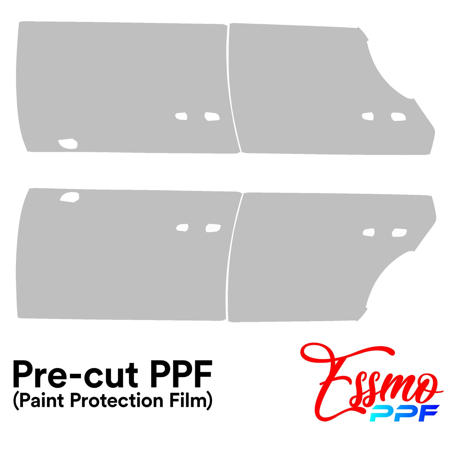 2017 Audi A4 Quattro PPF Paint Protection Film Clear Pre Cut