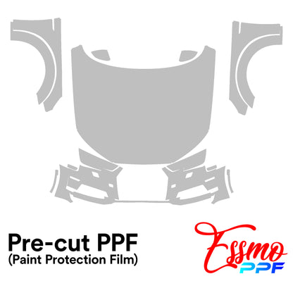 2017 Audi A4 Quattro PPF Paint Protection Film Clear Pre Cut