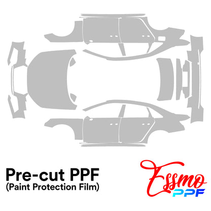 2017 Audi A4 Sports PPF Paint Protection Film Clear Pre Cut