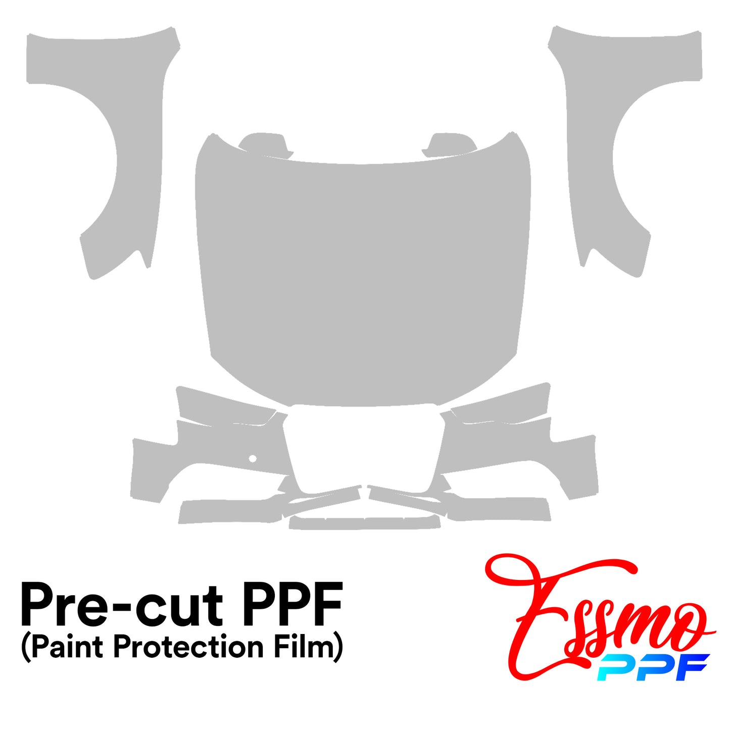 2016 Audi A5 Two-door Base PPF Paint Protection Film Clear Pre Cut