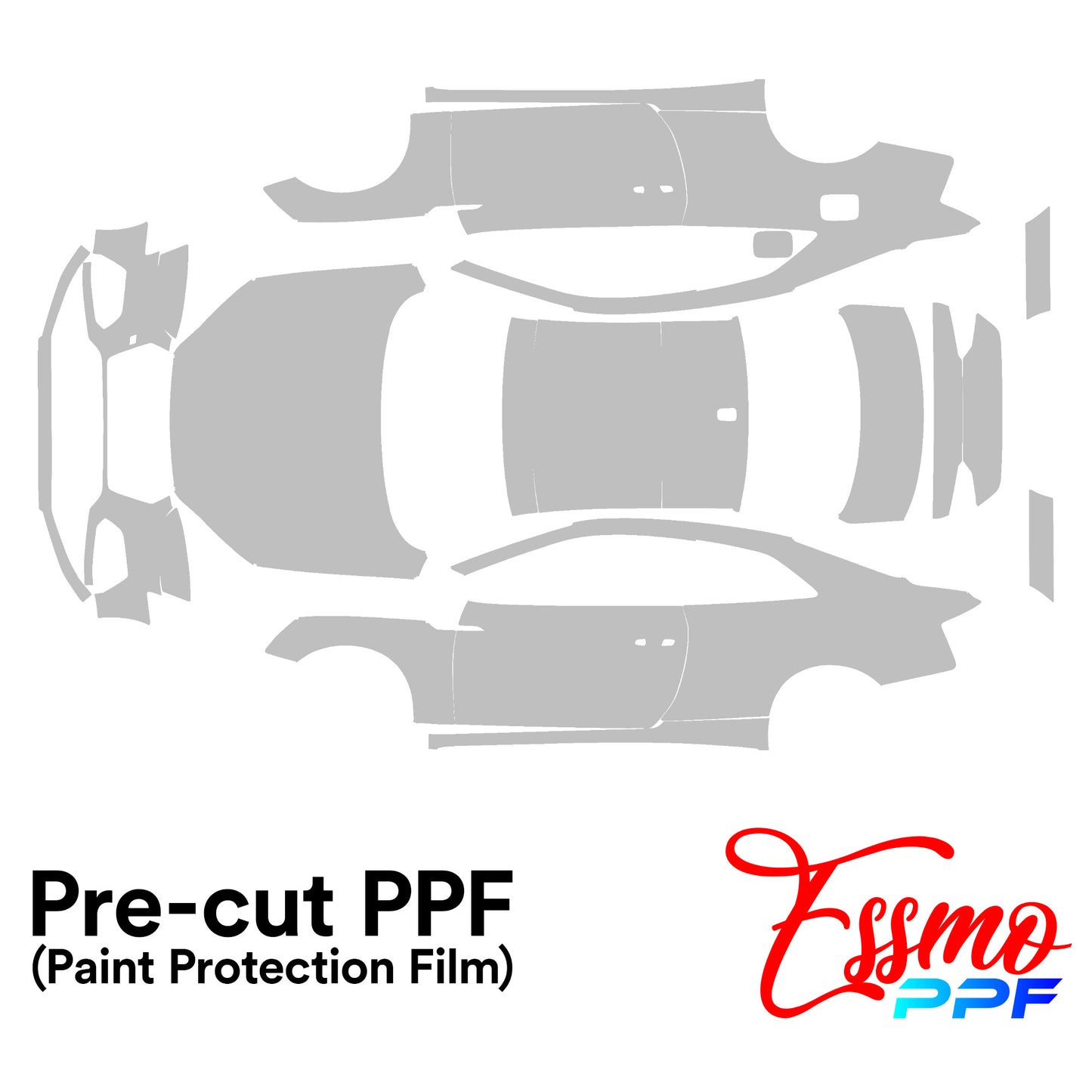 2017 Audi A5 Two-door Coupe Base PPF Paint Protection Film Clear Pre Cut