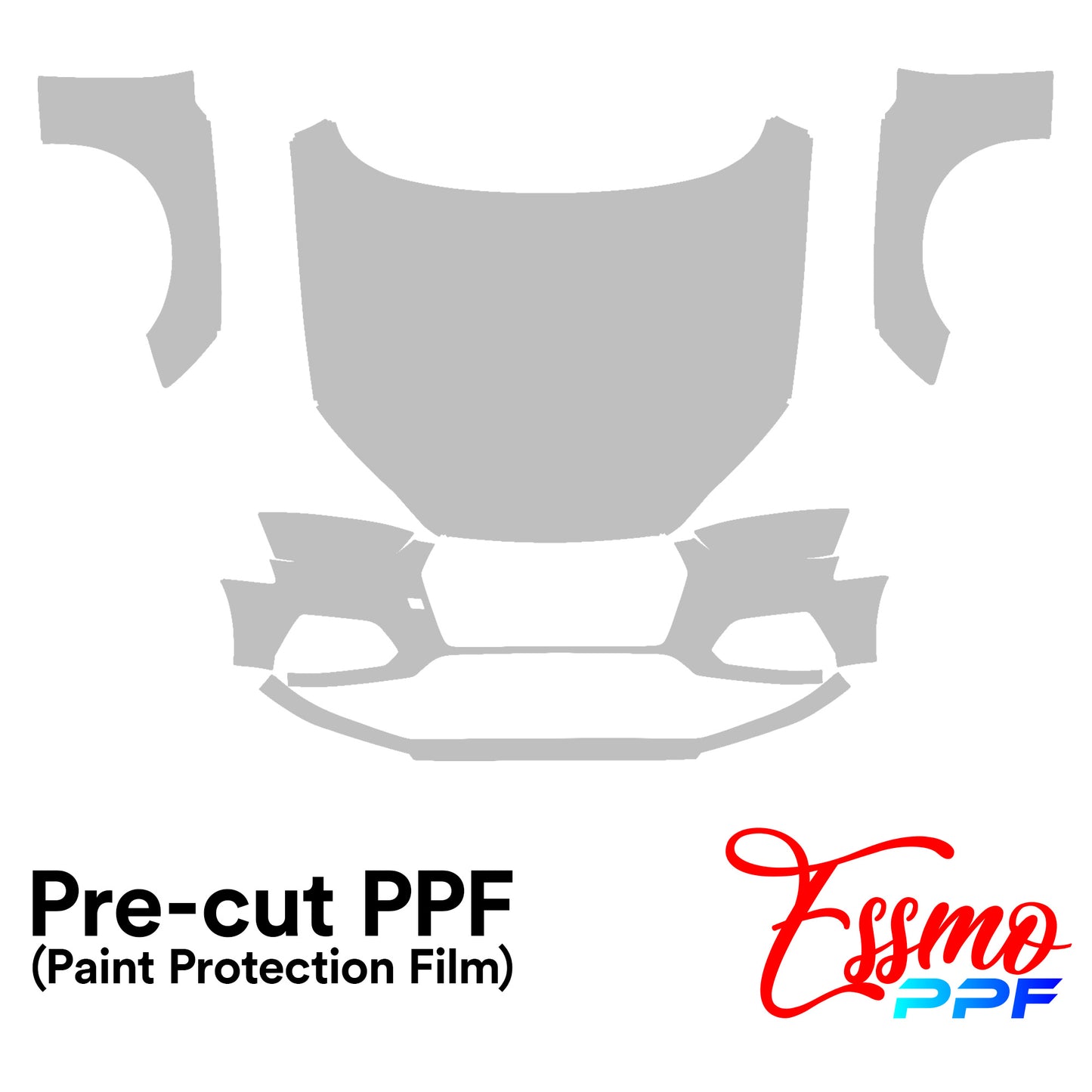 2017 Audi A5 Two-door Coupe Base PPF Paint Protection Film Clear Pre Cut