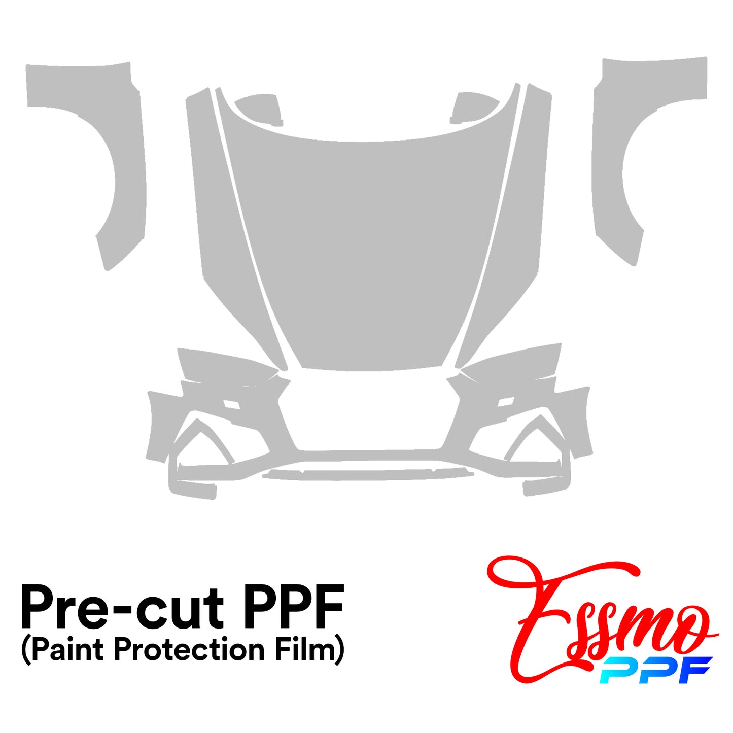 2021 Audi A5 Two-door Coupe PPF Paint Protection Film Clear Pre Cut