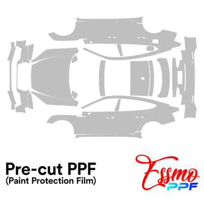 2018 Audi A5 Four-door Coupe Sports PPF Paint Protection Film Clear Pre Cut