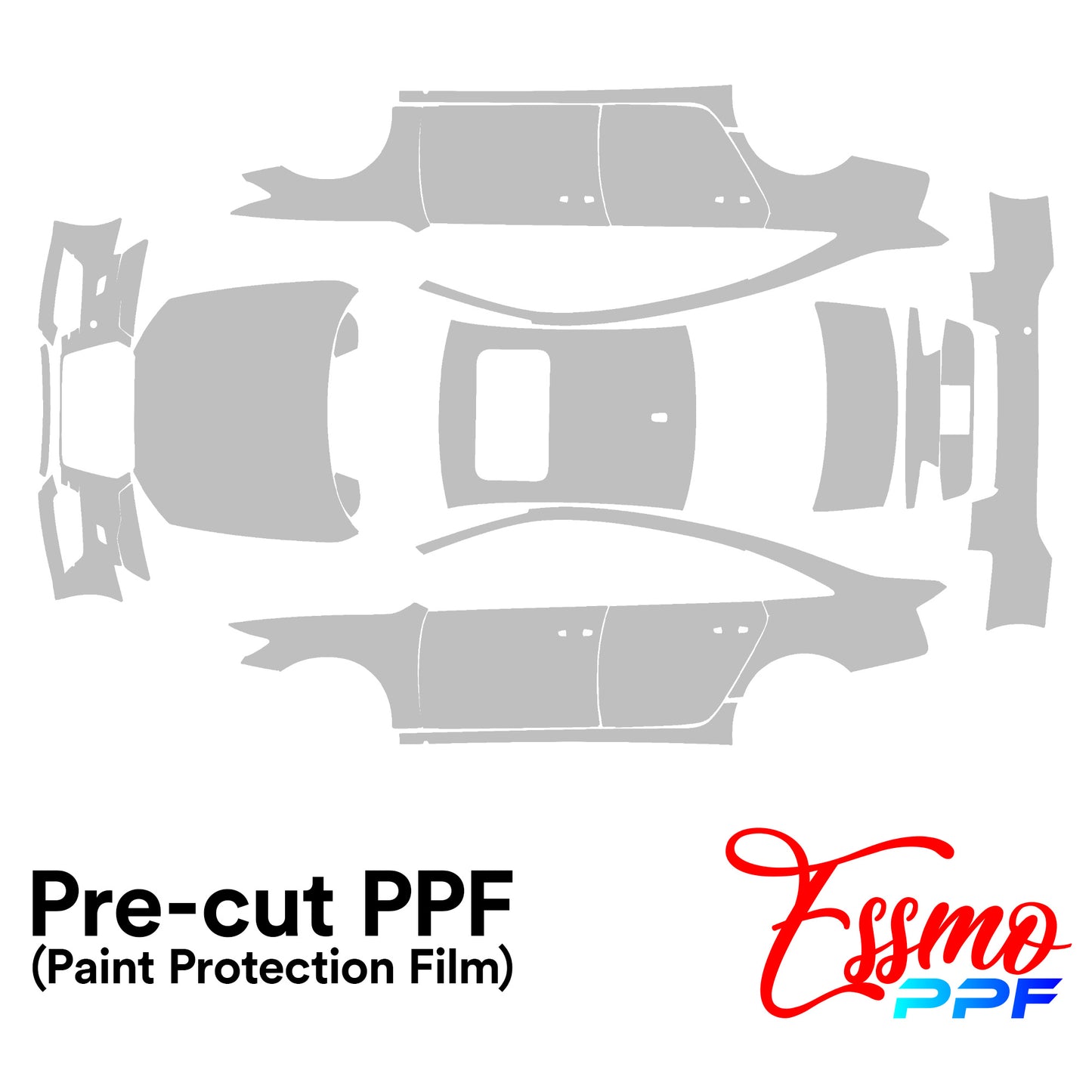 2016 Audi A6 PPF Paint Protection Film Clear Pre Cut