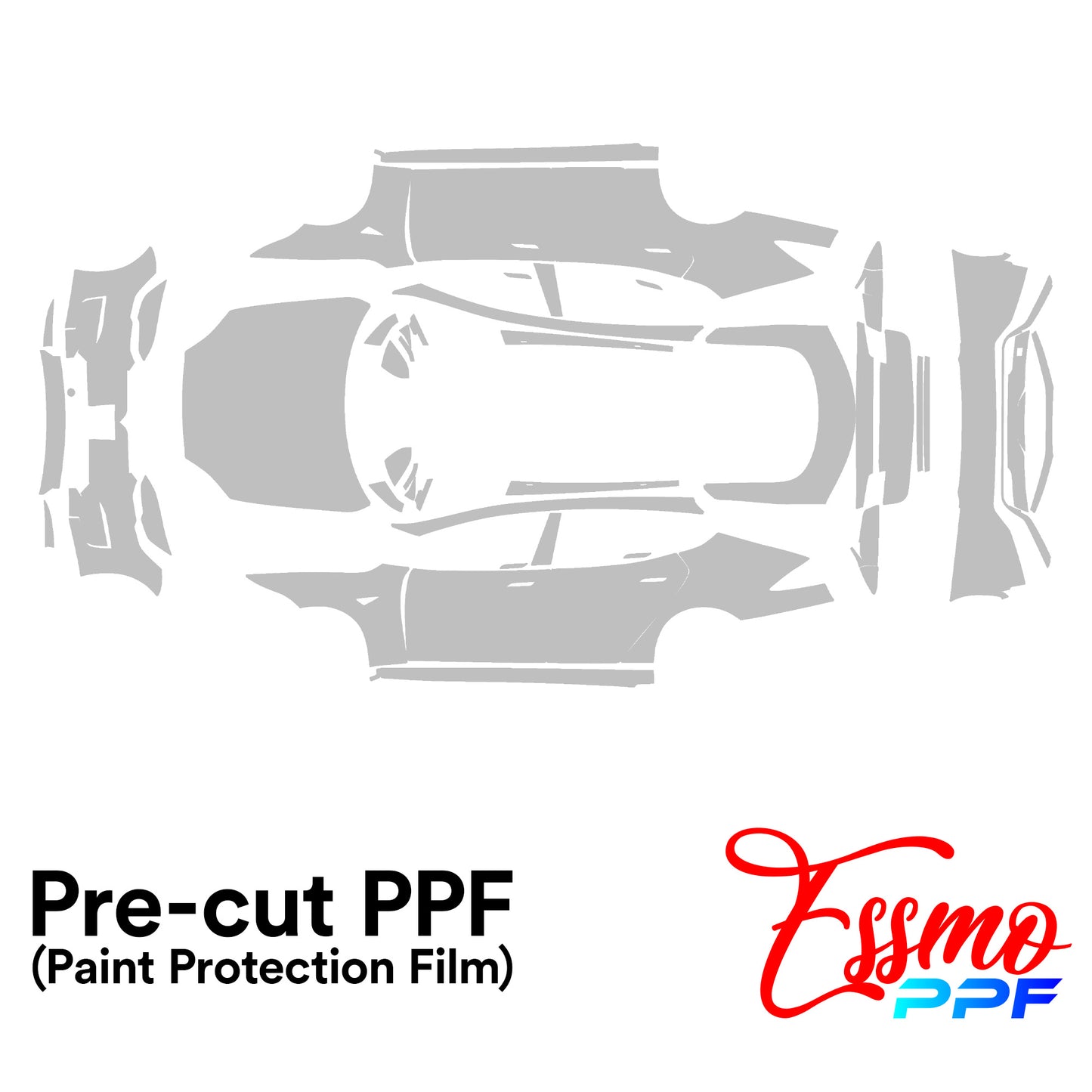 2024 Audi A6 Base PPF Paint Protection Film Clear Pre Cut