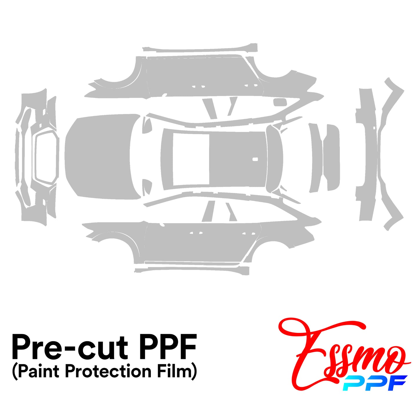 2020 Audi A6 Allroad Quattro PPF Paint Protection Film Clear Pre Cut