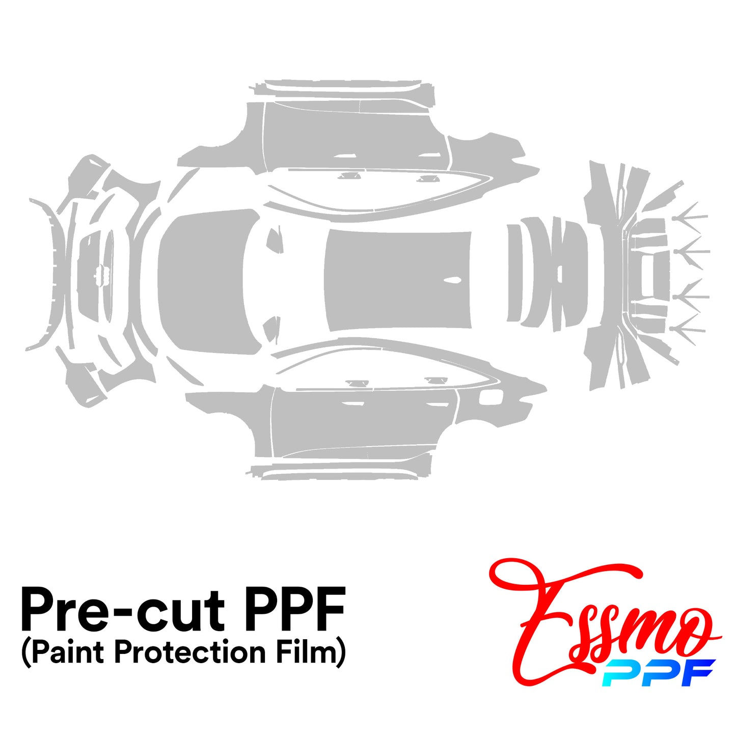 2025 Audi A6 e-Tron Sportback S-Line PPF Paint Protection Film Clear Pre Cut