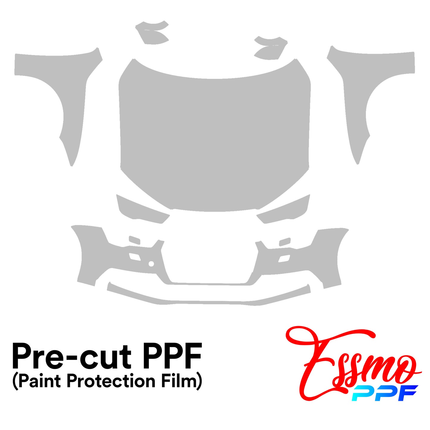 2016 Audi A7 Base PPF Paint Protection Film Clear Pre Cut