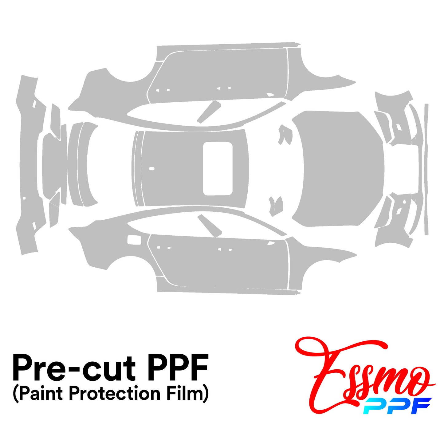 2016 Audi A7 S-Line PPF Paint Protection Film Clear Pre Cut