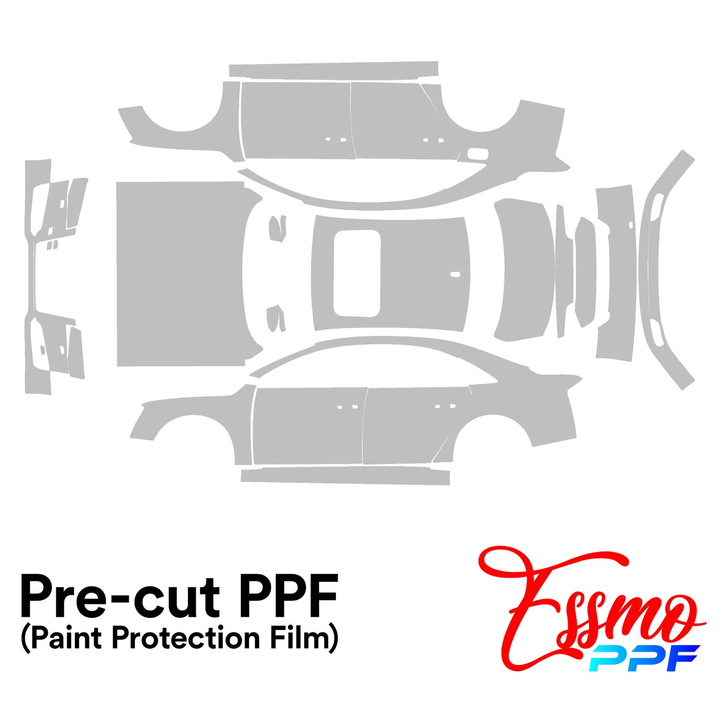 2015 Audi A8 PPF Paint Protection Film Clear Pre Cut