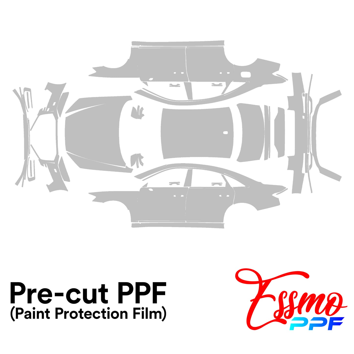 2019 Audi A8 PPF Paint Protection Film Clear Pre Cut