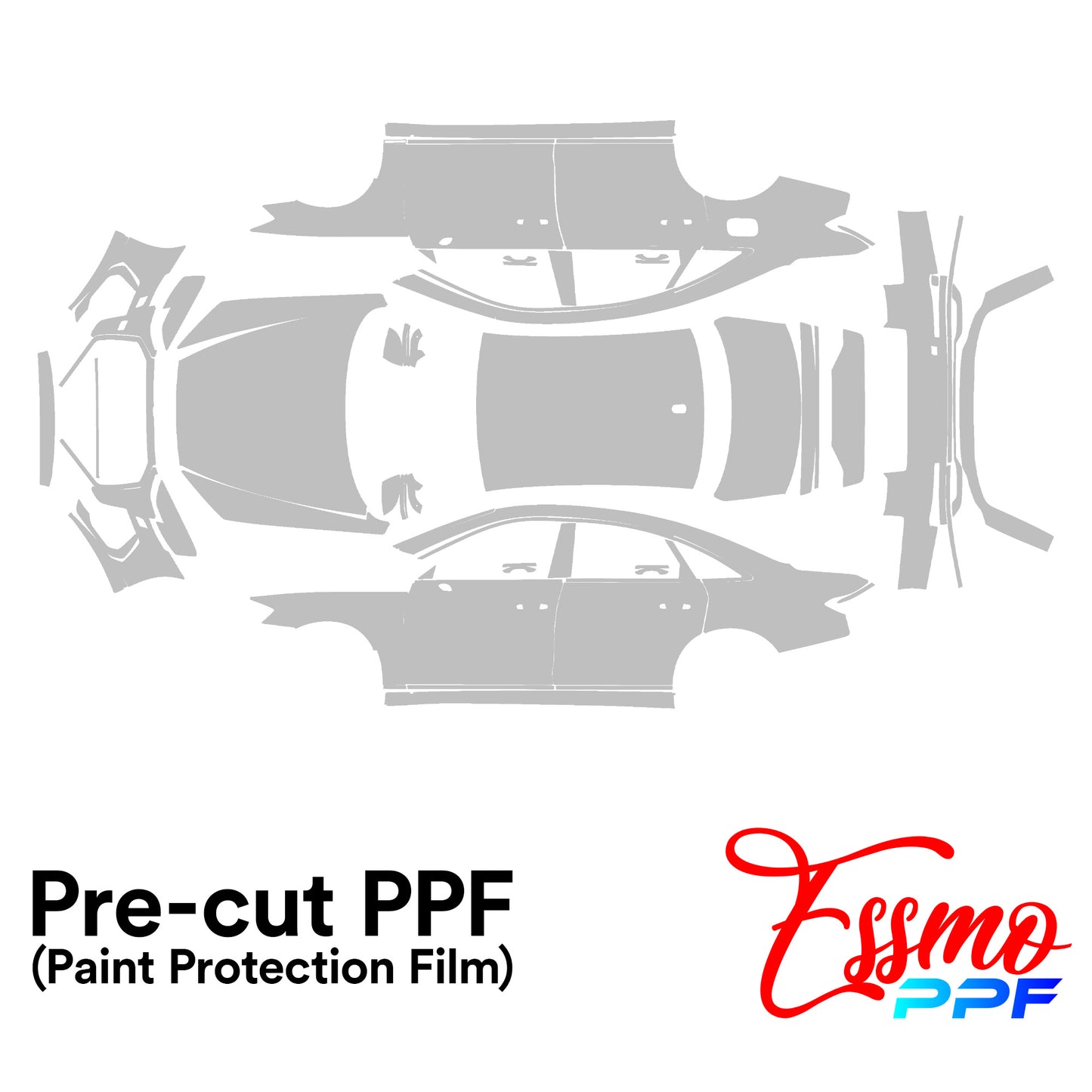 2022 Audi A8 PPF Paint Protection Film Clear Pre Cut