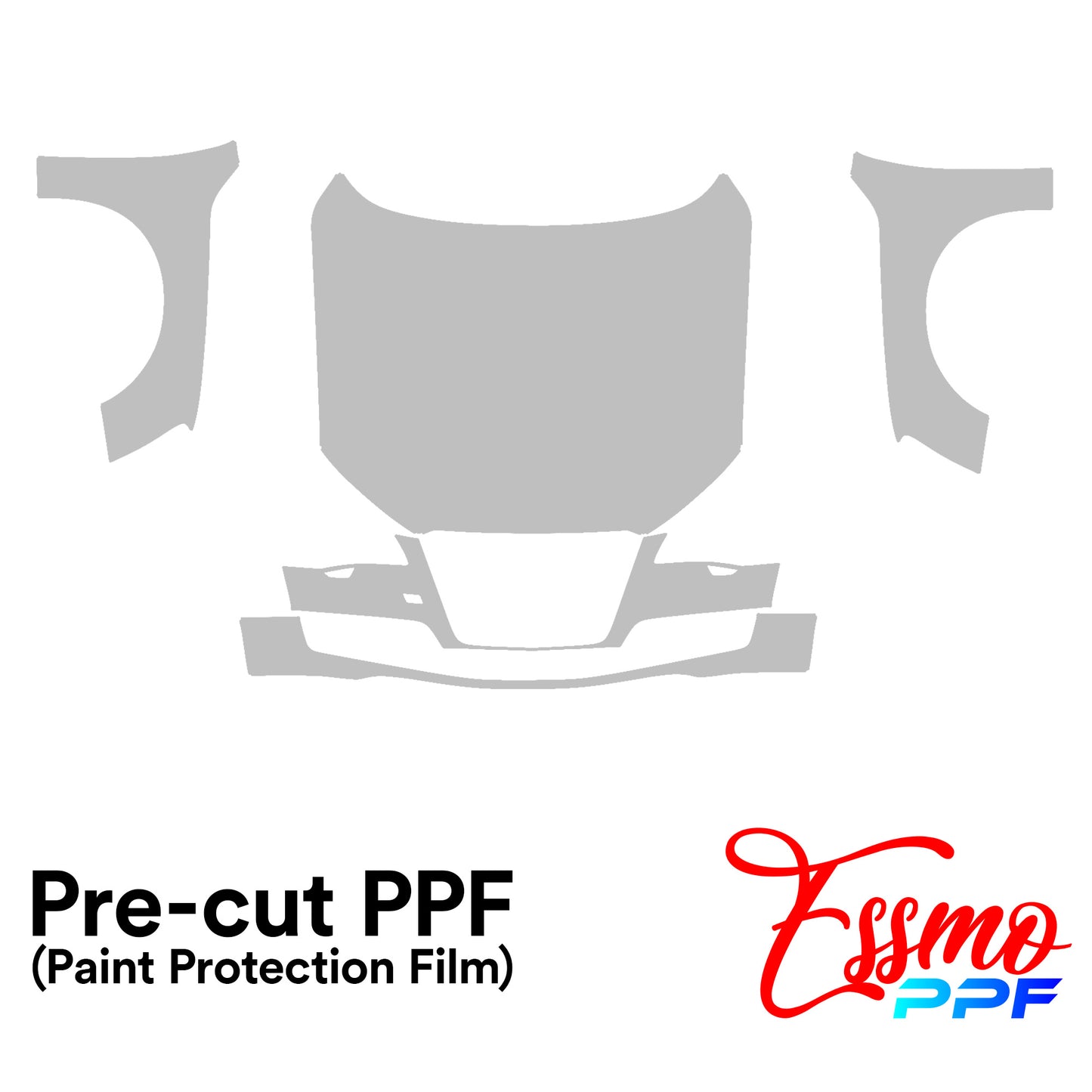 2013 Audi A8 L Base PPF Paint Protection Film Clear Pre Cut