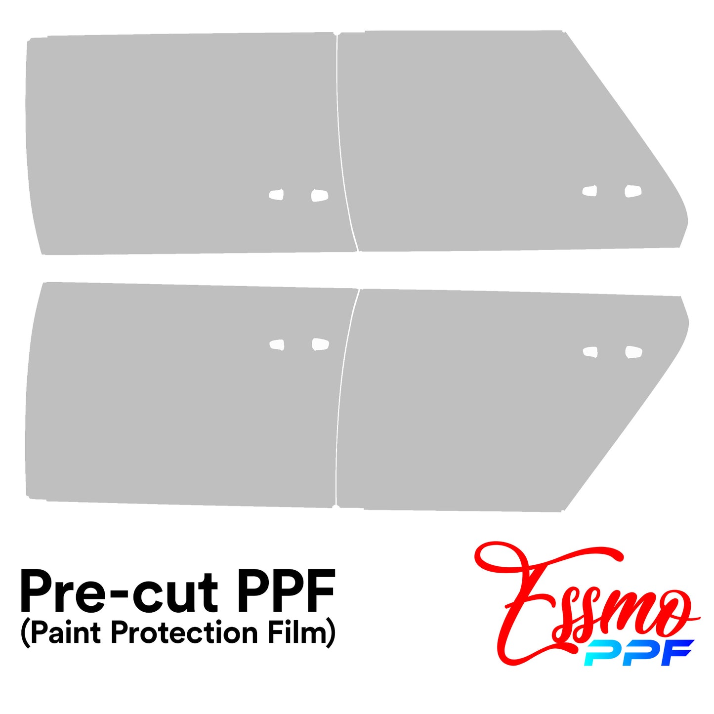 2016 Audi A8 L Base PPF Paint Protection Film Clear Pre Cut