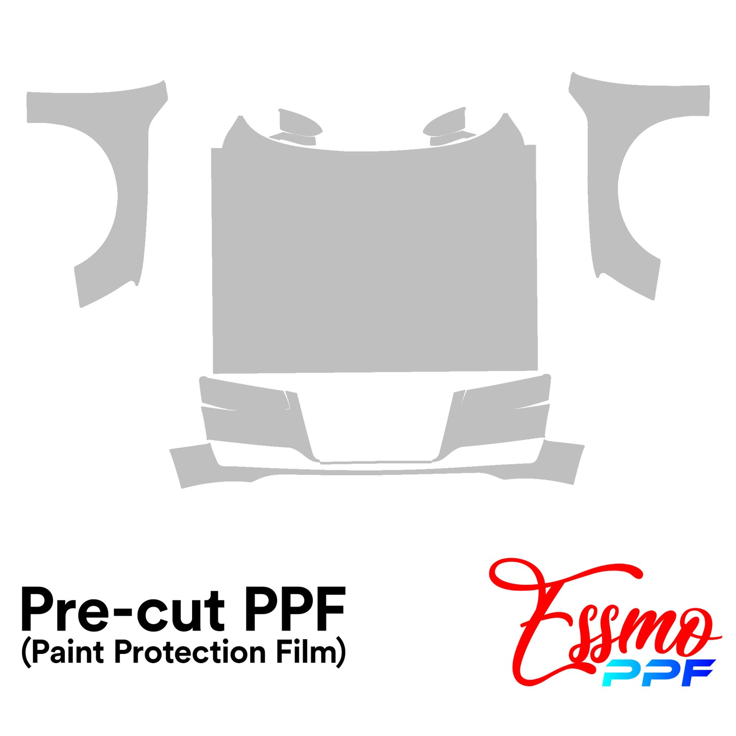 2016 Audi A8 L Base PPF Paint Protection Film Clear Pre Cut