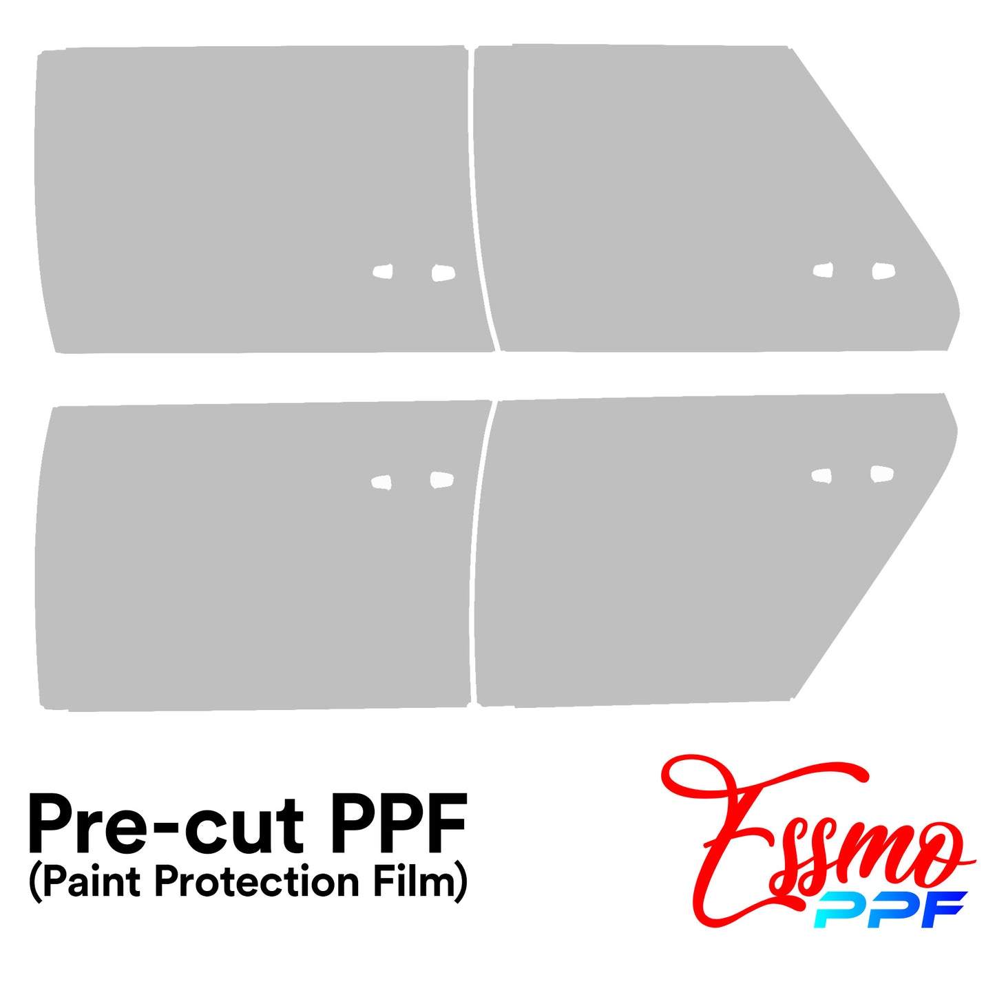 2017 Audi A8 L Base PPF Paint Protection Film Clear Pre Cut