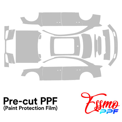 2017 Audi A8 L Base PPF Paint Protection Film Clear Pre Cut