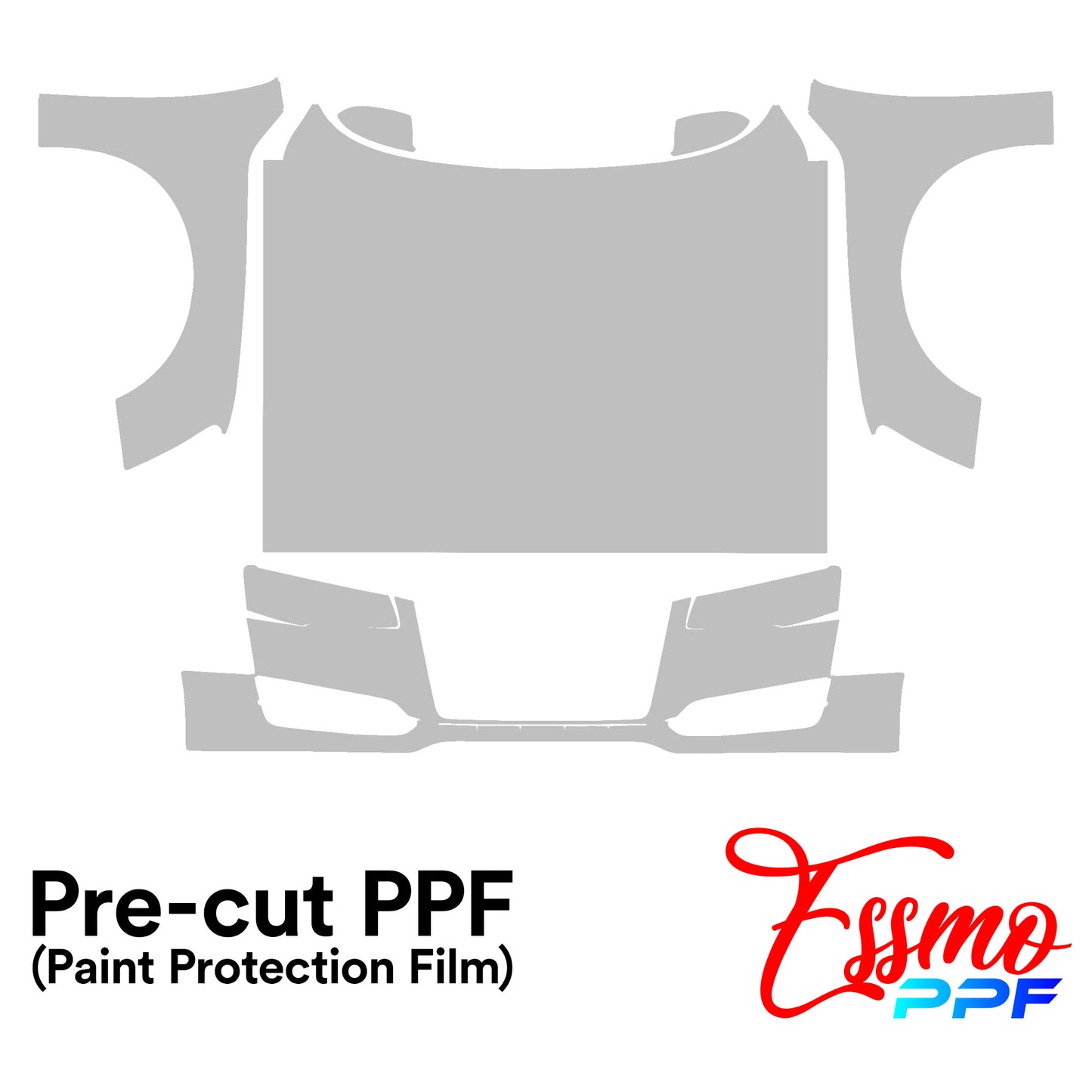 2017 Audi A8 L Base PPF Paint Protection Film Clear Pre Cut