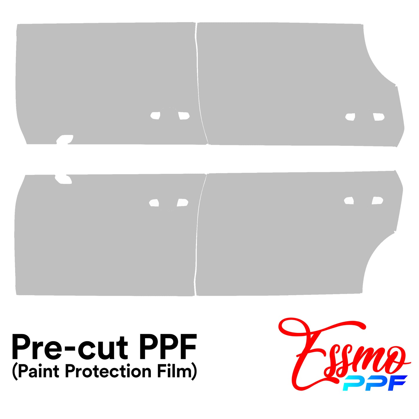2018 Audi A8 L Base PPF Paint Protection Film Clear Pre Cut