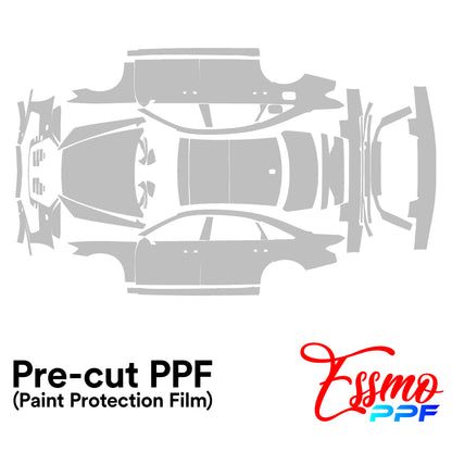 2018 Audi A8 L Base PPF Paint Protection Film Clear Pre Cut