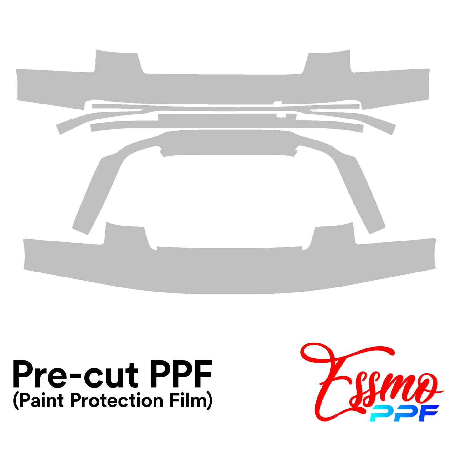 2018 Audi A8 L Base PPF Paint Protection Film Clear Pre Cut