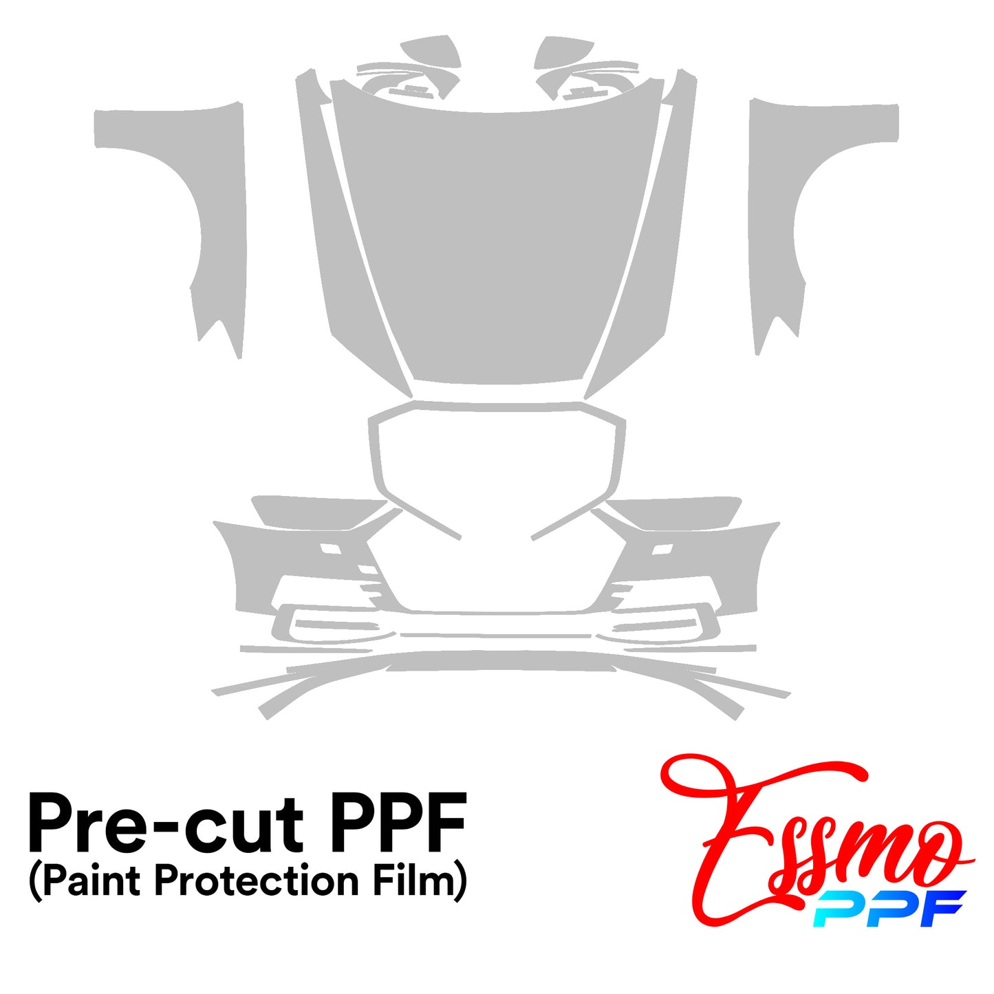 2021 Audi A8 L Base PPF Paint Protection Film Clear Pre Cut