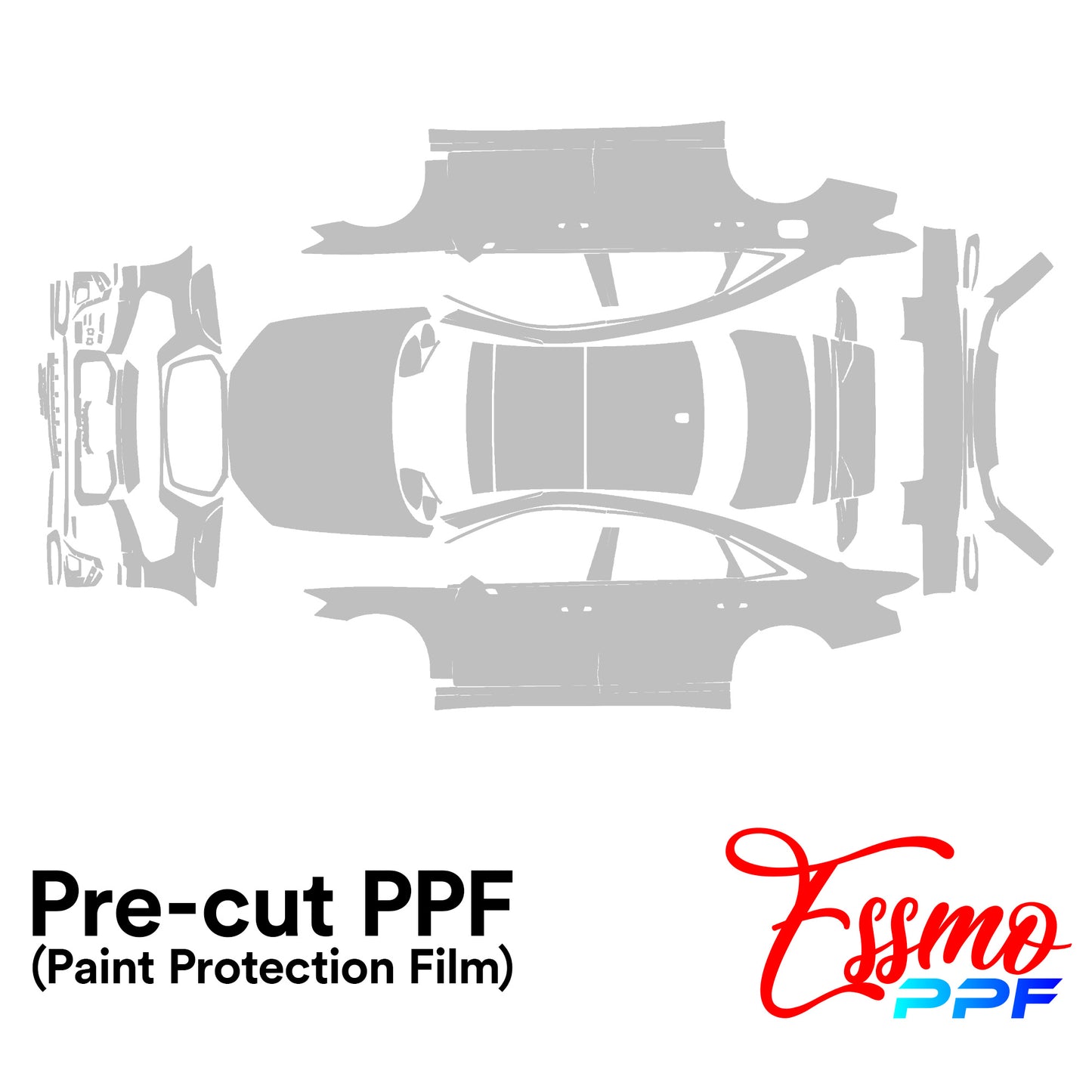 2022 Audi A8 L PPF Paint Protection Film Clear Pre Cut