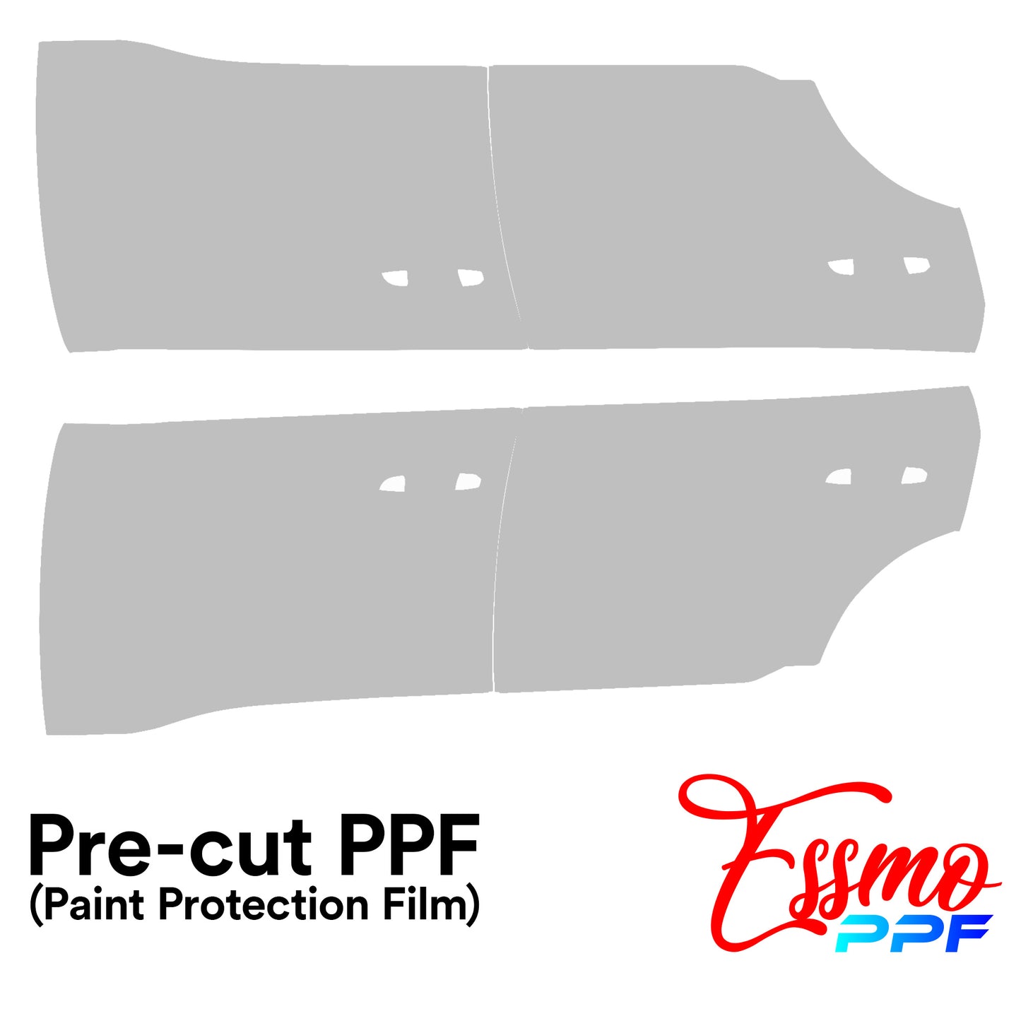 2021 Audi e-Tron Coupe PPF Paint Protection Film Clear Pre Cut