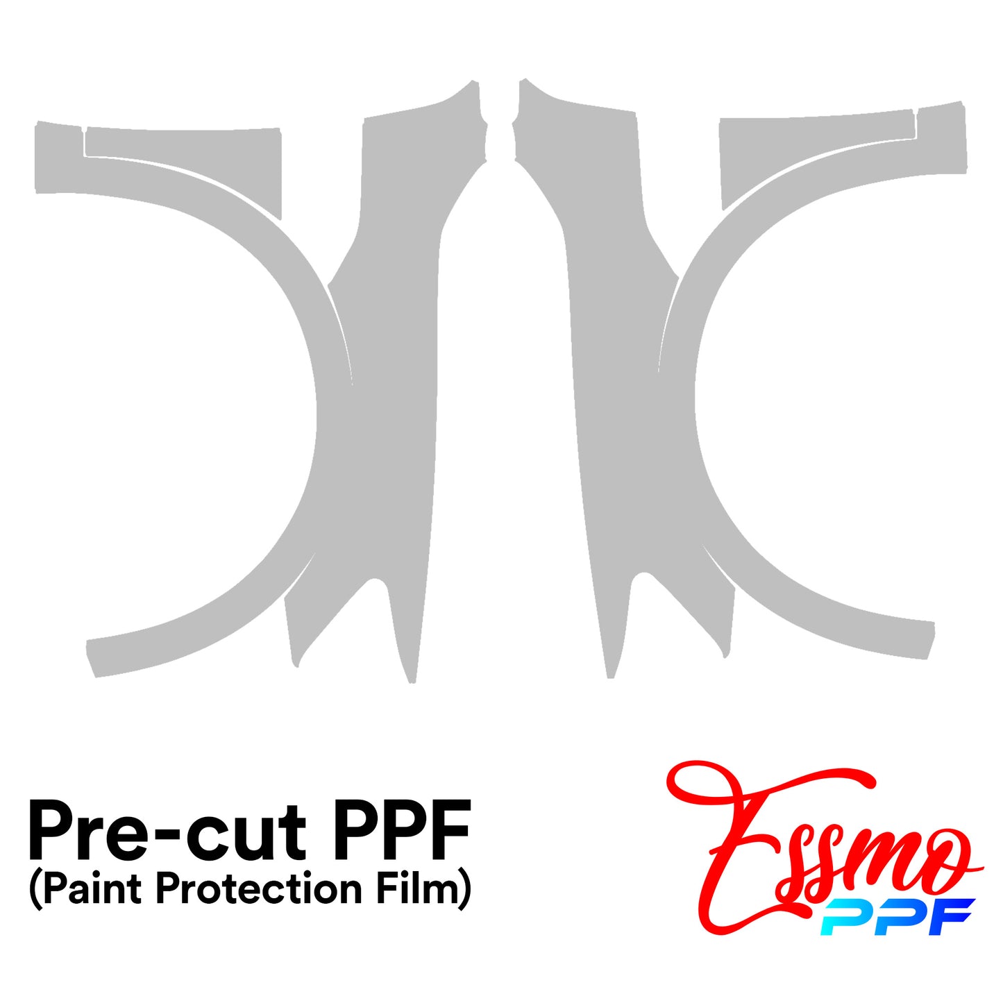 2021 Audi e-Tron Coupe PPF Paint Protection Film Clear Pre Cut