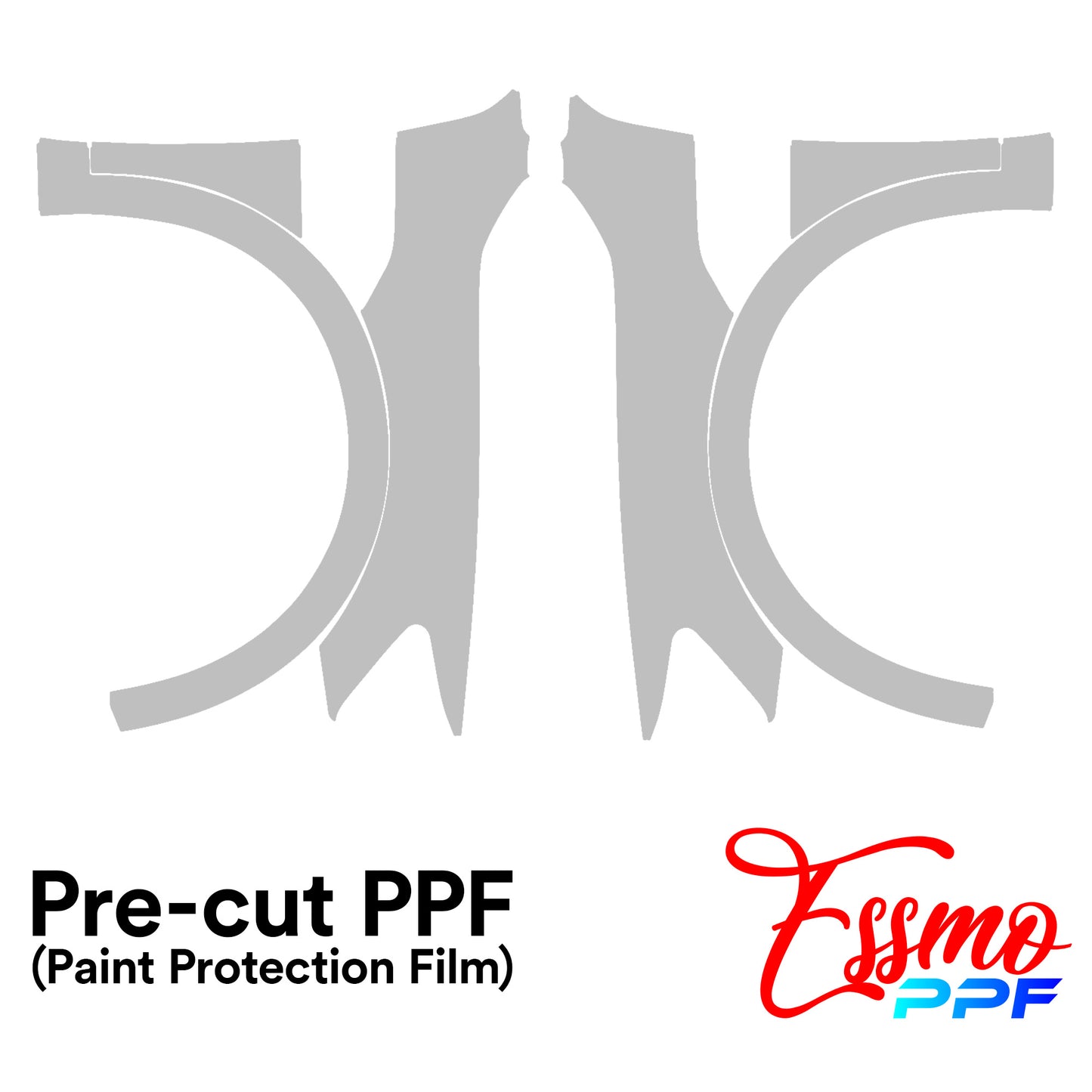 2021 Audi e-Tron SUV PPF Paint Protection Film Clear Pre Cut