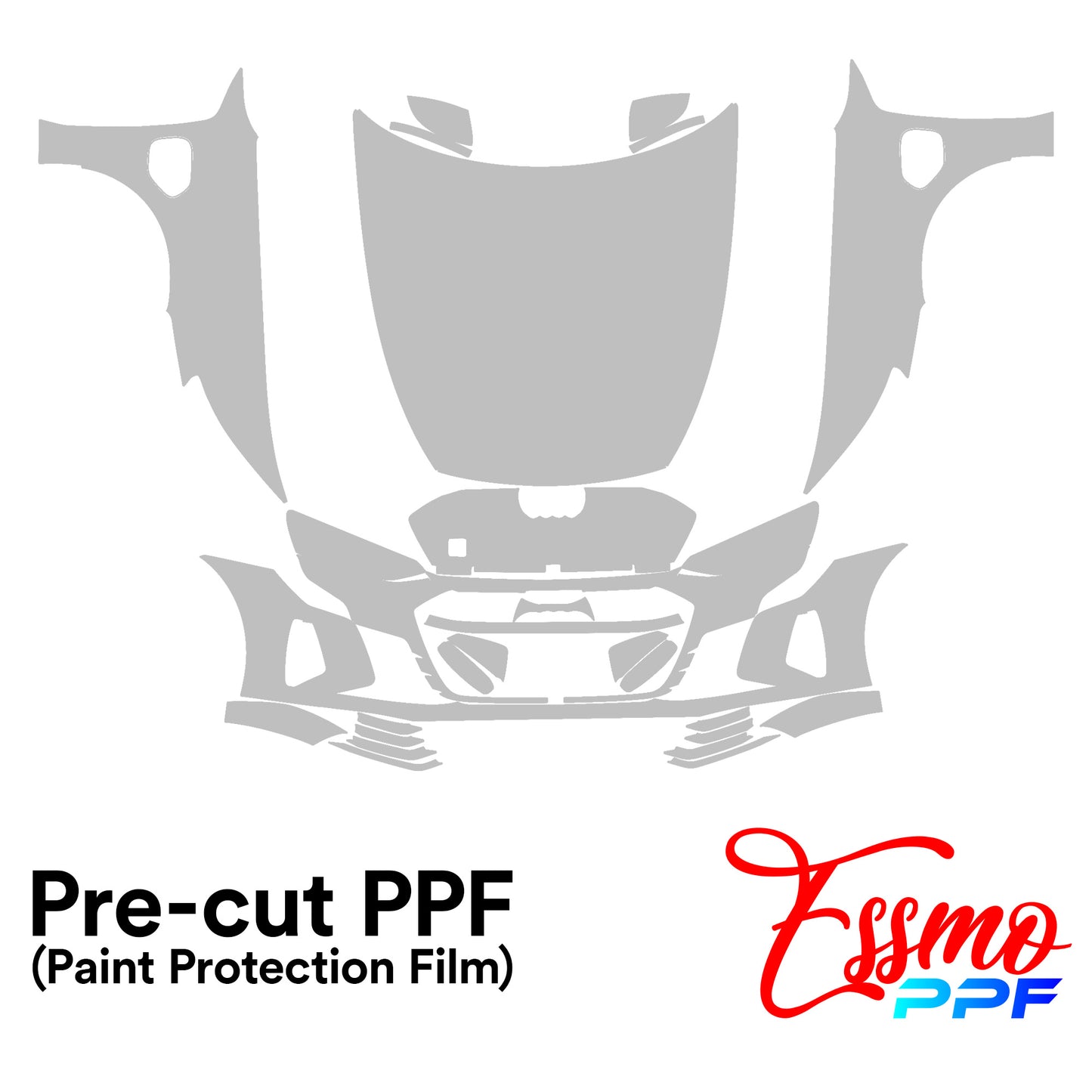 2022 Audi e-Tron GT RS PPF Paint Protection Film Clear Pre Cut