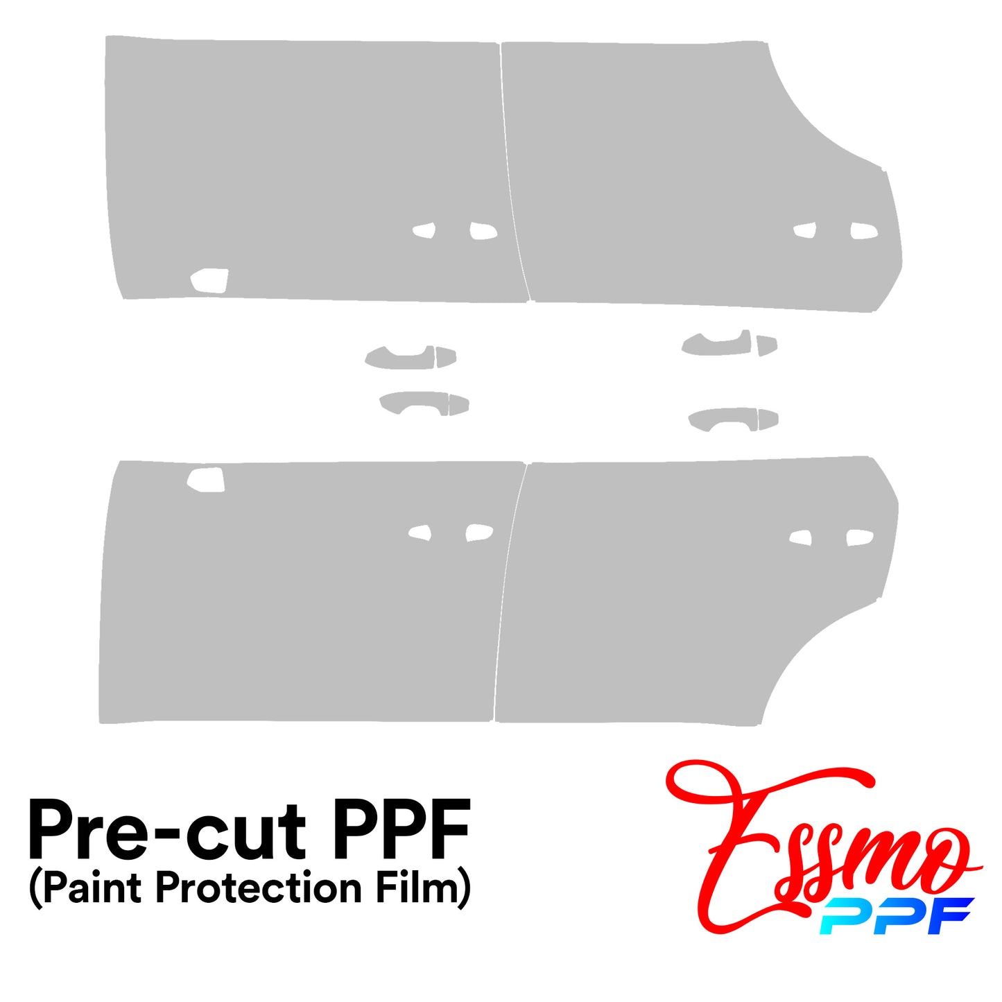 2019 Audi Q3 Sports PPF Paint Protection Film Clear Pre Cut