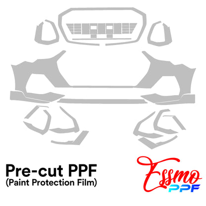 2019 Audi Q3 Sports PPF Paint Protection Film Clear Pre Cut