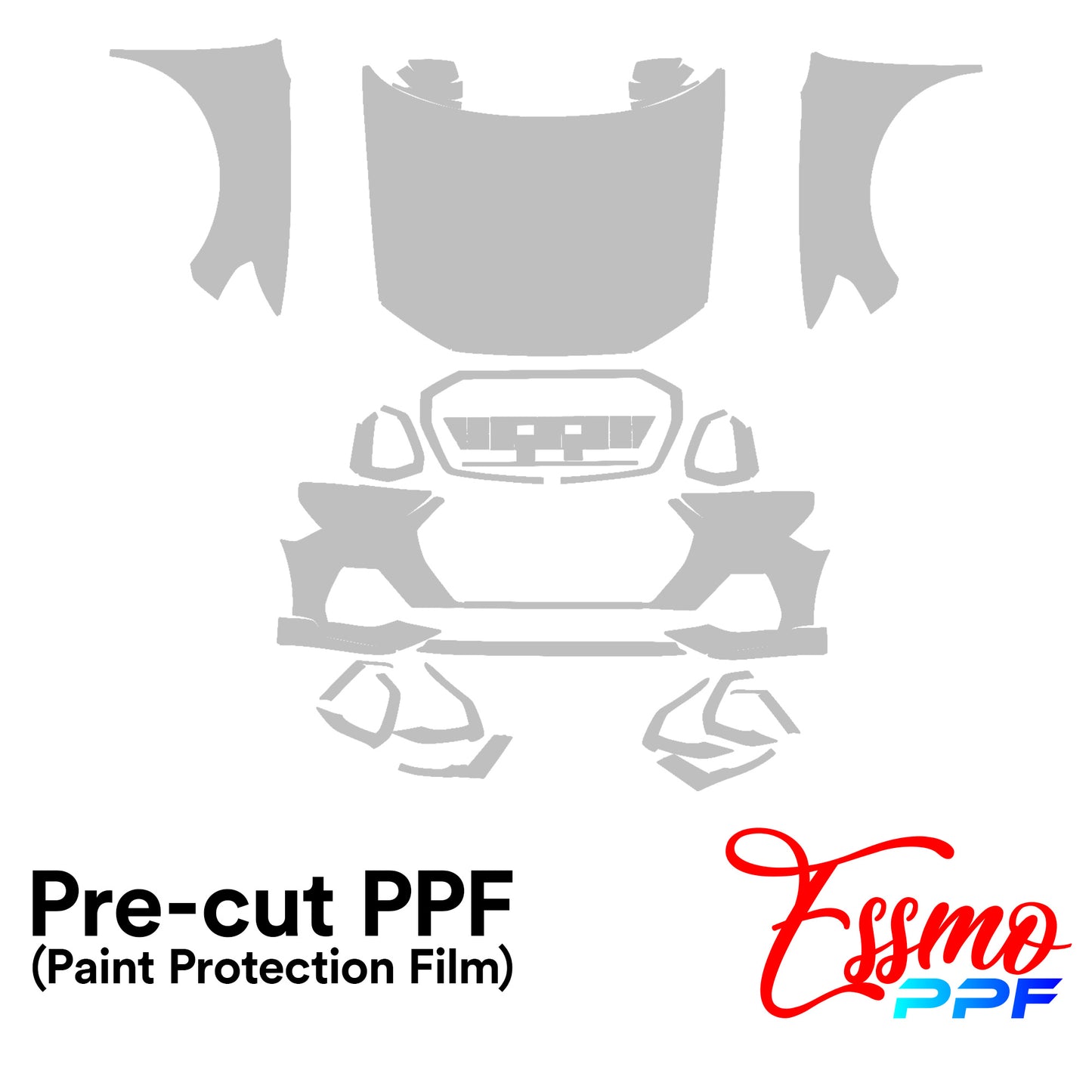 2019 Audi Q3 Sports PPF Paint Protection Film Clear Pre Cut