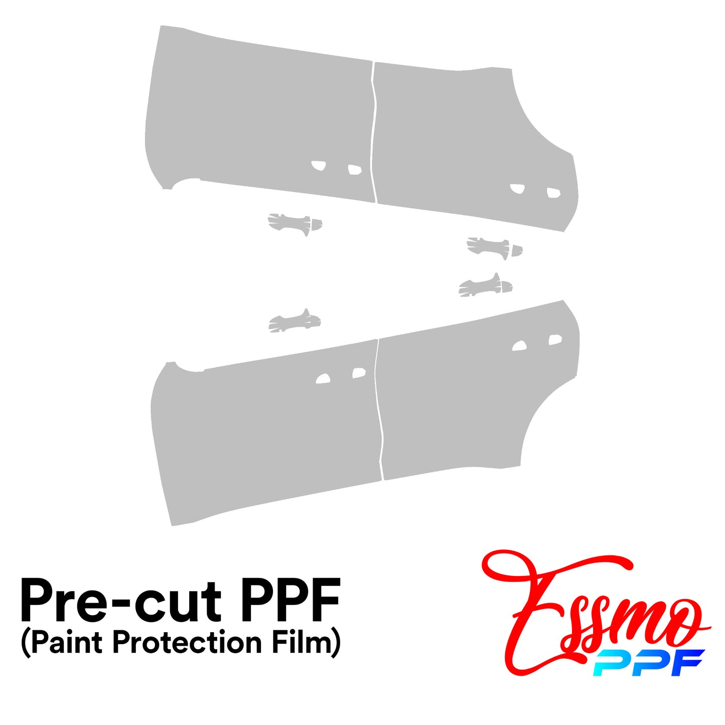 2025 Audi Q5 Sportback S-Line PPF Paint Protection Film Clear Pre Cut