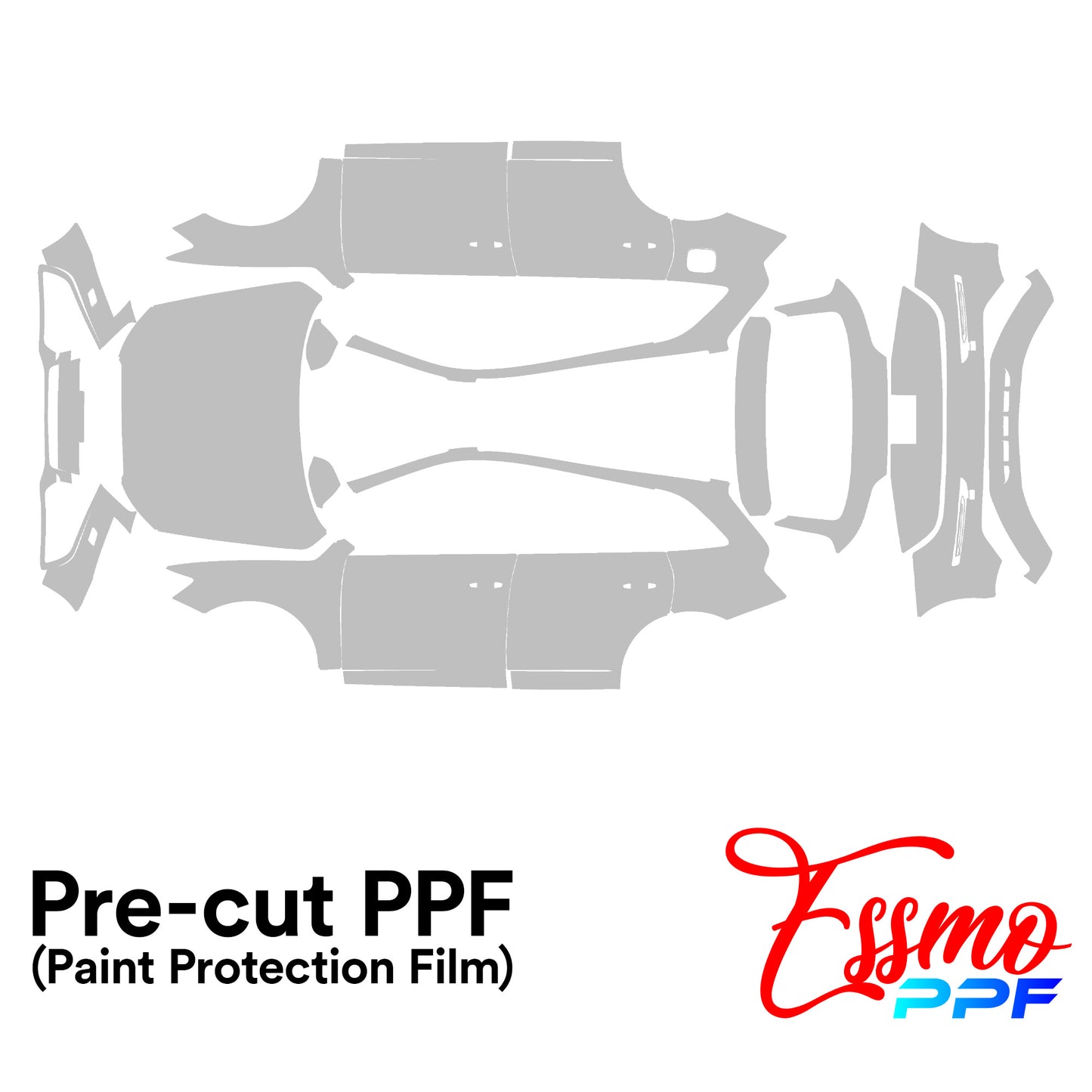 2017 Audi Q5 SUV Sports PPF Paint Protection Film Clear Pre Cut