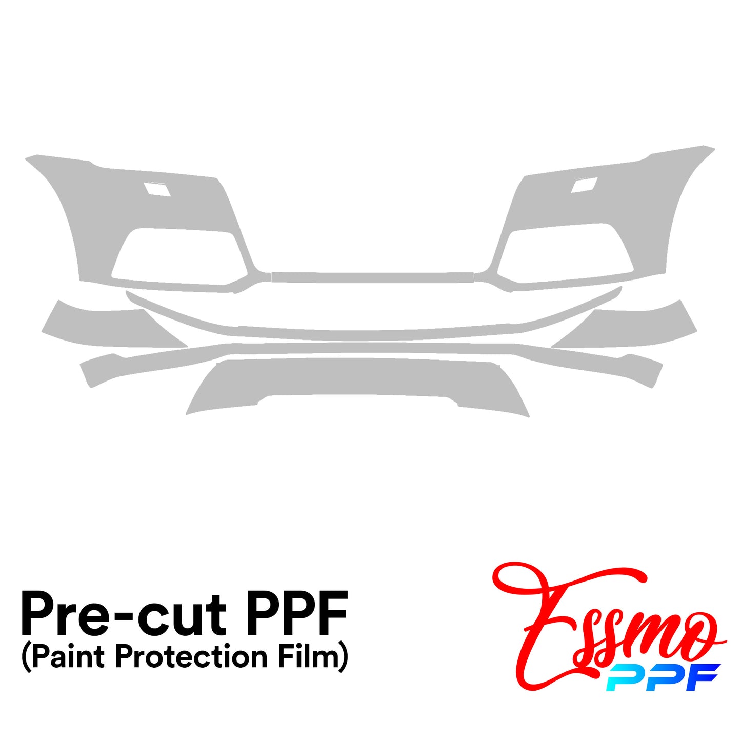 2018 Audi Q5 SUV Base PPF Paint Protection Film Clear Pre Cut