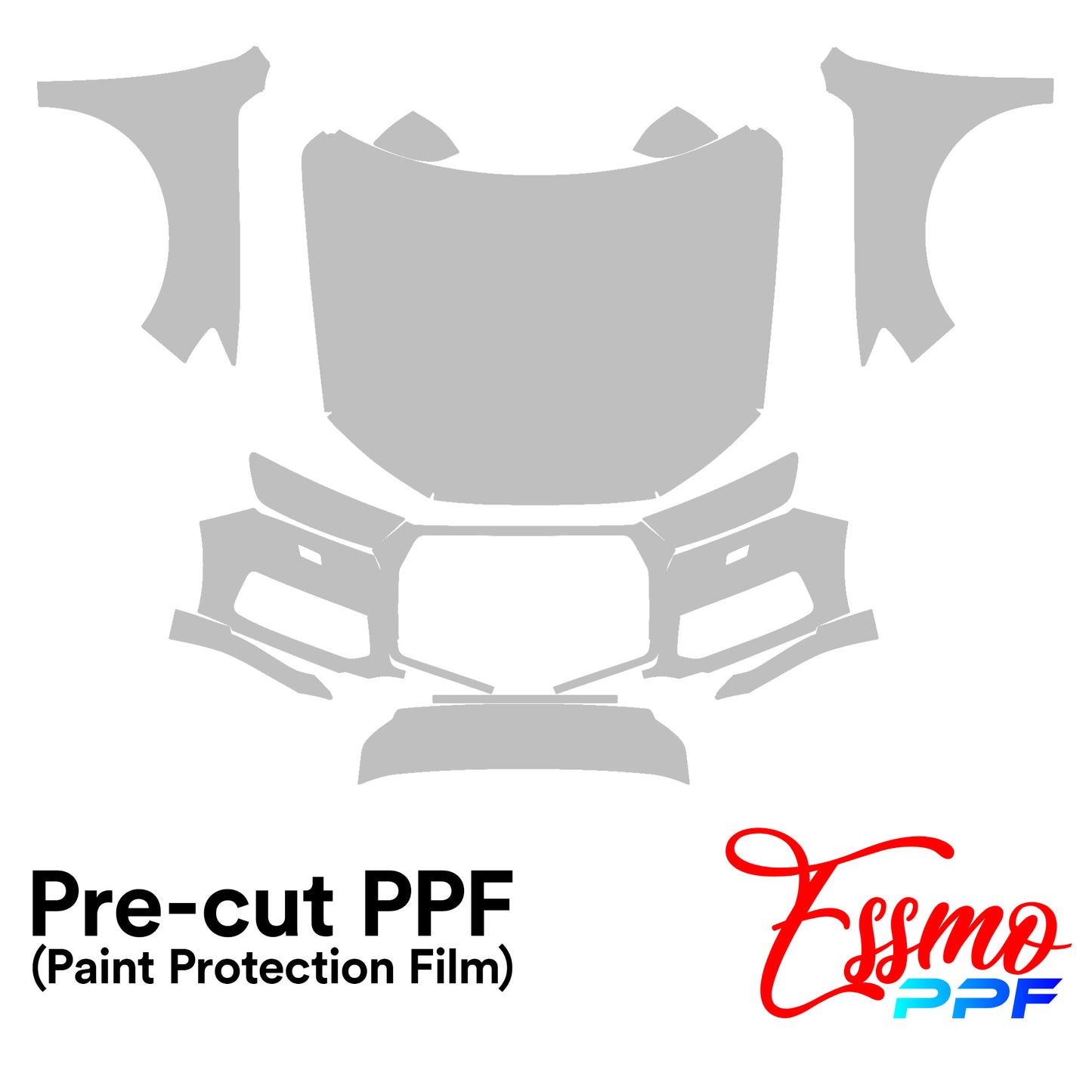 2016 Audi Q7 Base PPF Paint Protection Film Clear Pre Cut