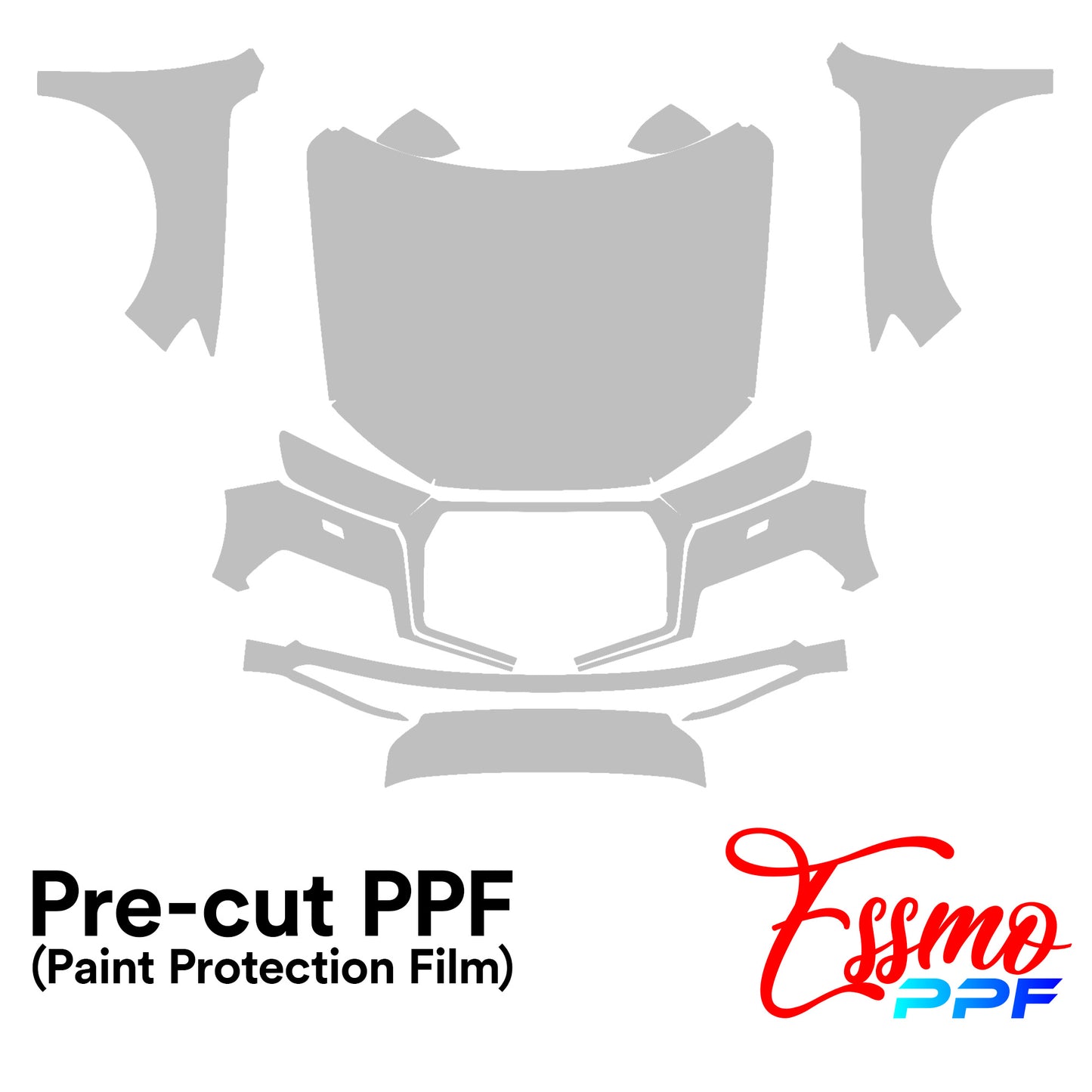 2016 Audi Q7 Sports PPF Paint Protection Film Clear Pre Cut