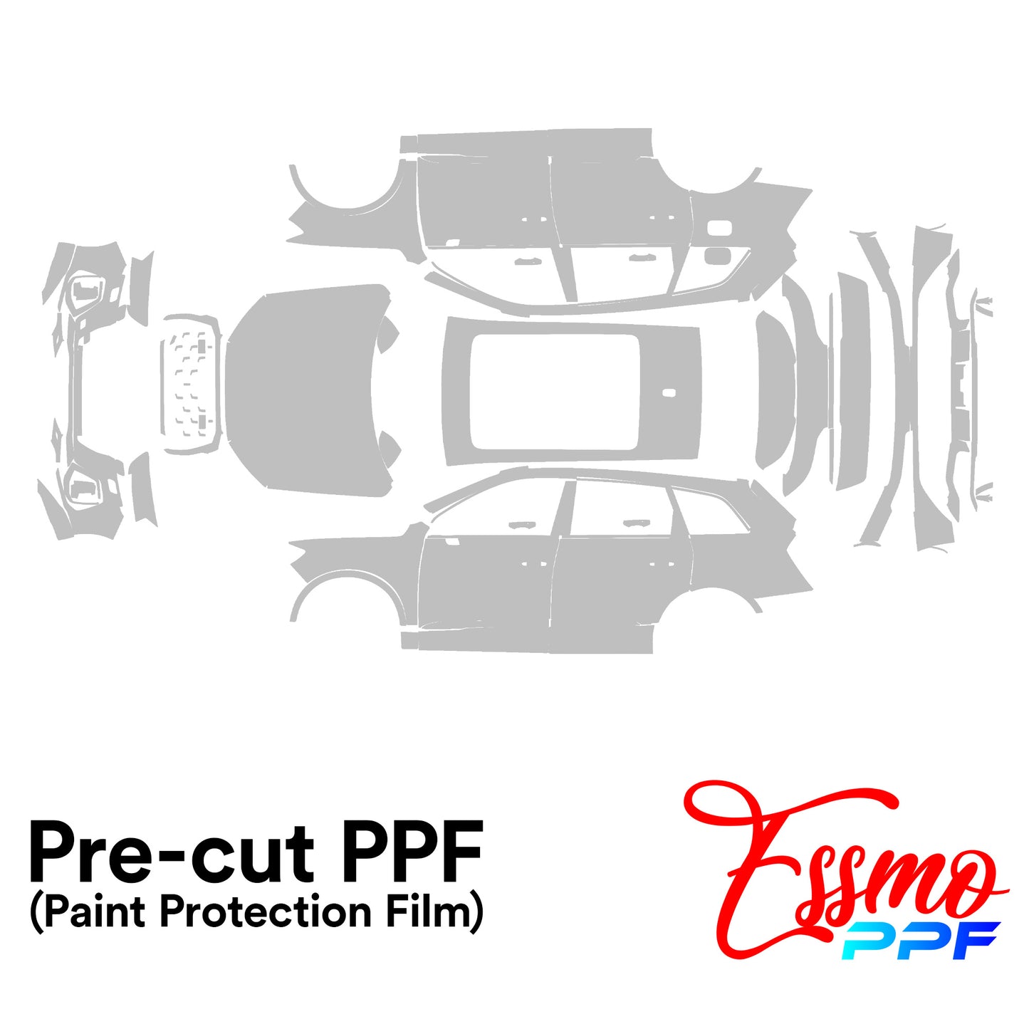 2024 Audi Q7 S-Line PPF Paint Protection Film Clear Pre Cut