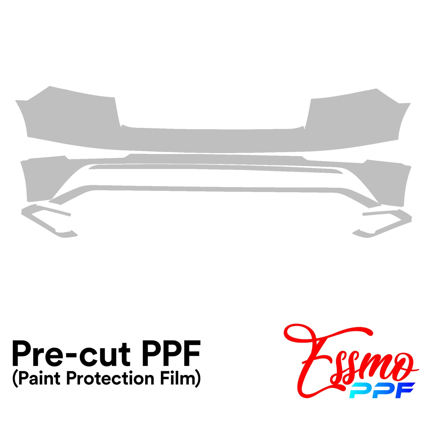 2019 Audi Q8 Sports PPF Paint Protection Film Clear Pre Cut