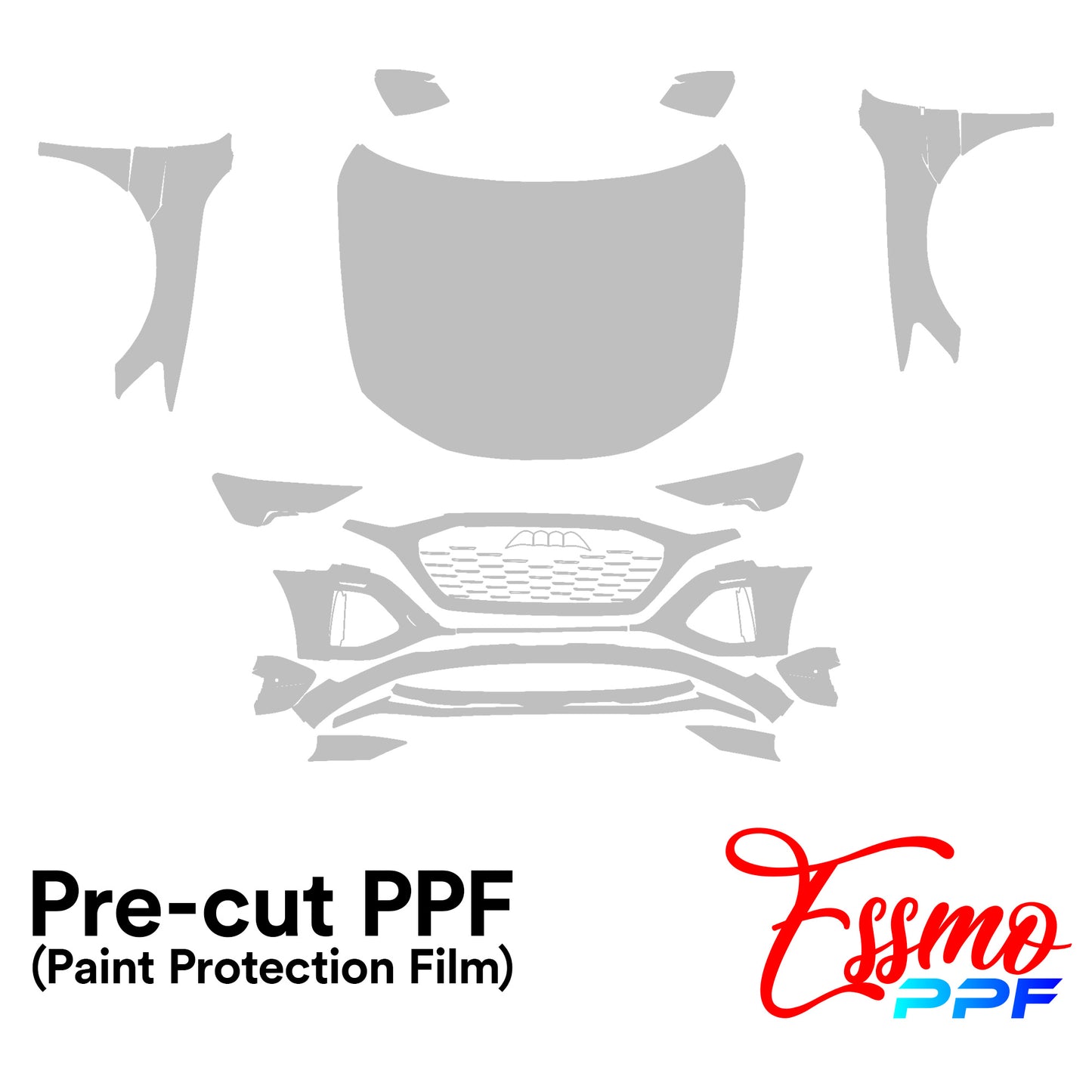 2024 Audi Q8 e-Tron Sportback PPF Paint Protection Film Clear Pre Cut