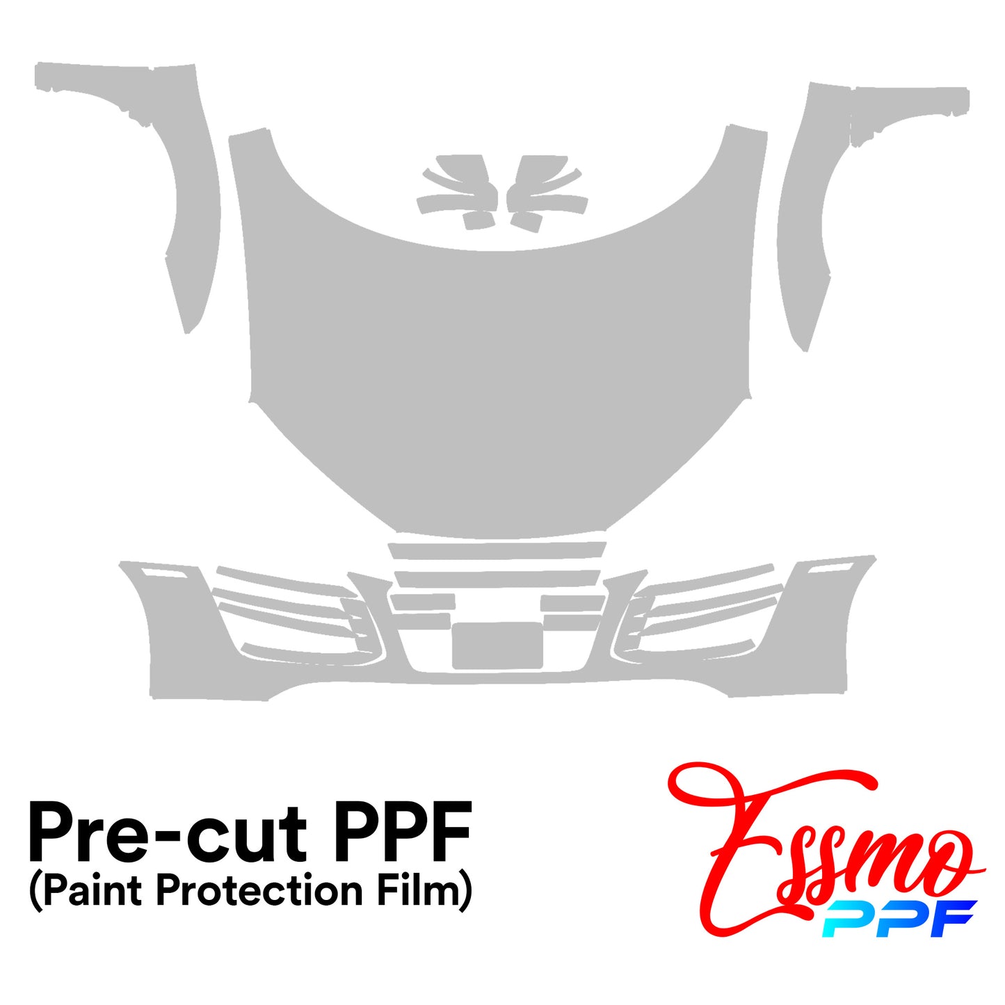 2016 Audi R8 Coupe PPF Paint Protection Film Clear Pre Cut