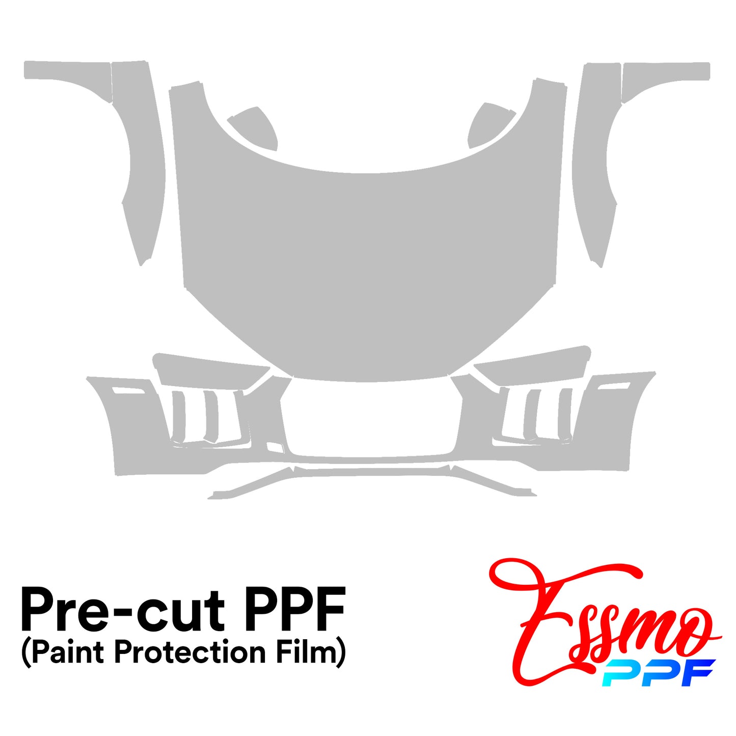 2018 Audi R8 Coupe PPF Paint Protection Film Clear Pre Cut