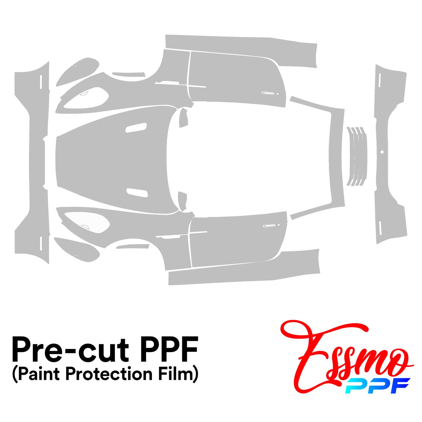 2016 Aston Martin DB9 Coupe PPF Paint Protection Film Clear Pre Cut