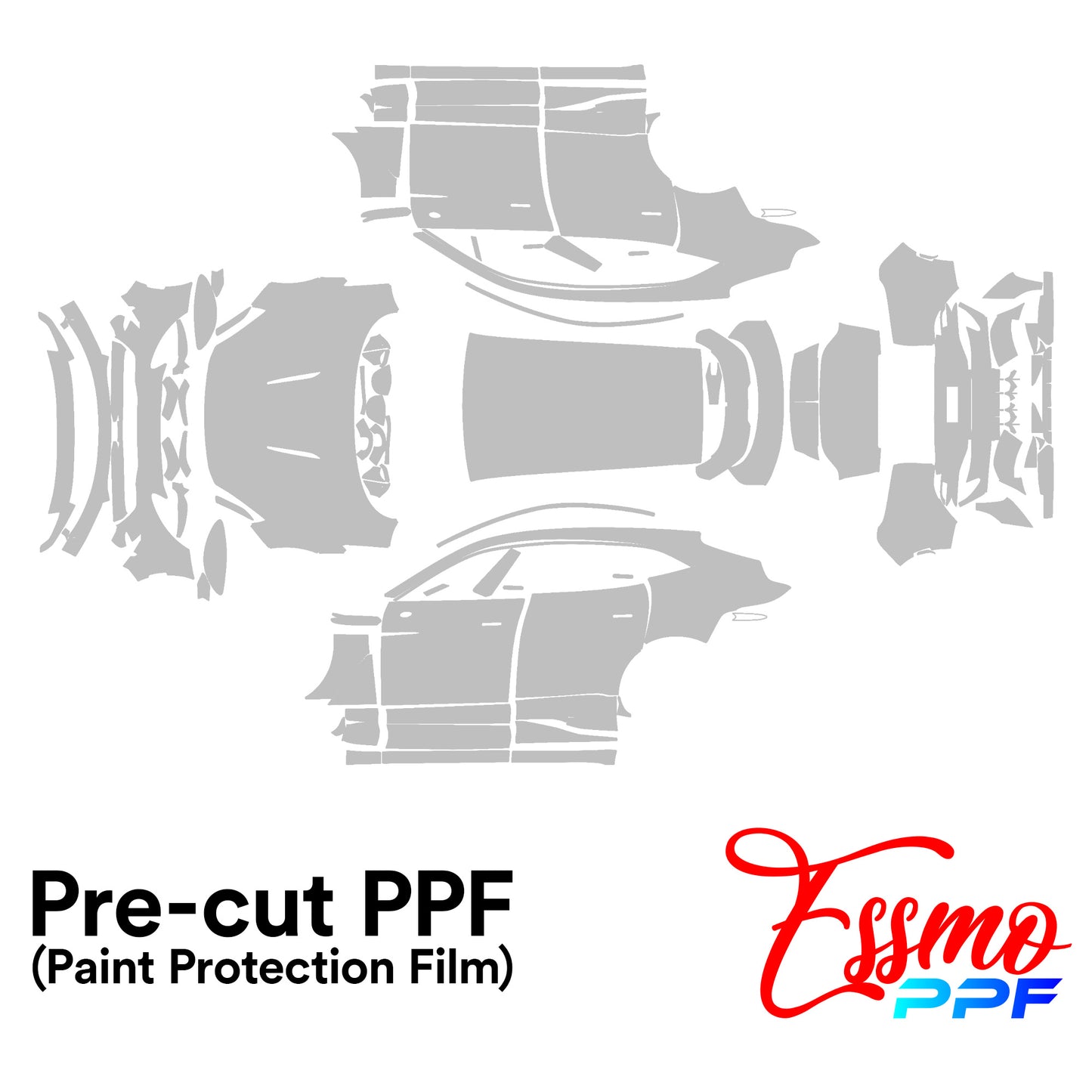 2025 Aston Martin DBX707 Coupe PPF Paint Protection Film Clear Pre Cut