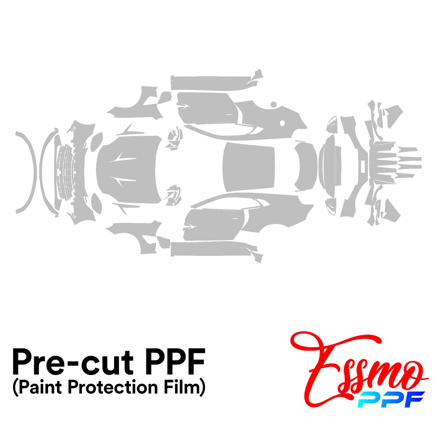 2025 Aston Martin Vanquish Coupe PPF Paint Protection Film Clear Pre Cut