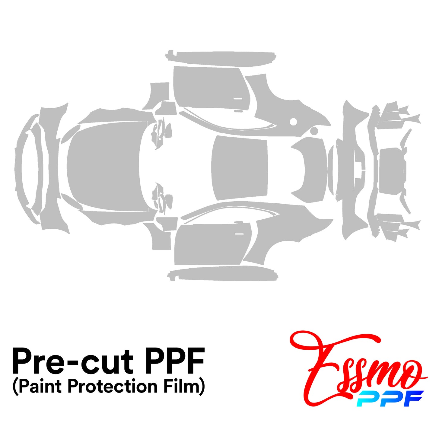 2021 Aston Martin Vantage V8 Roadster PPF Paint Protection Film Clear Pre Cut